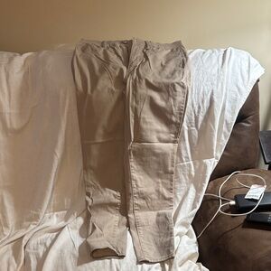 Elegant Beige Skinny Pants for Women